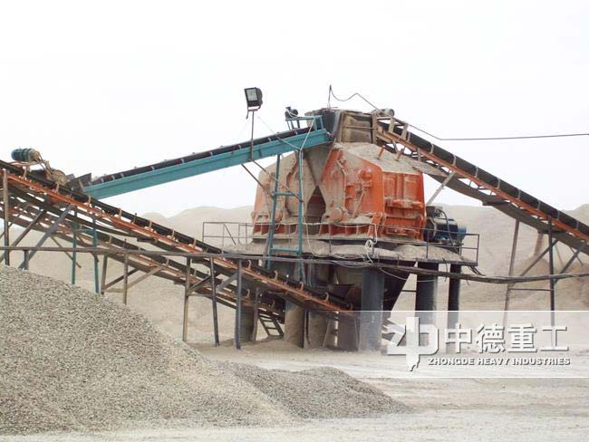 東北吉林砂石破碎現場圖片