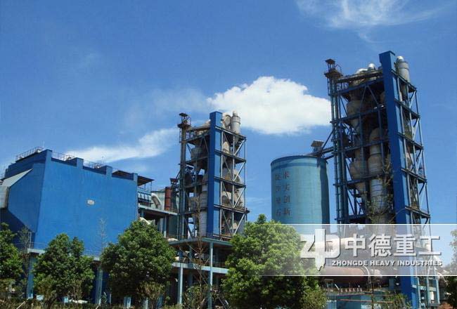 水泥生產現場圖片